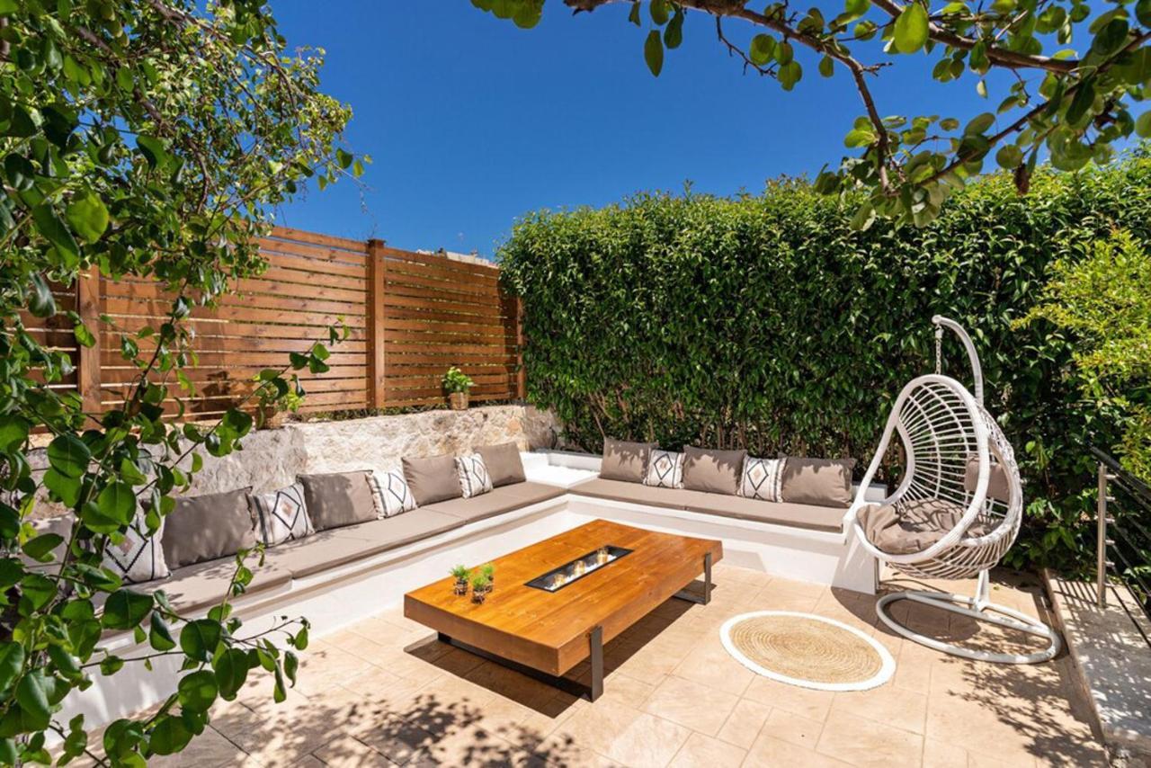 Villa Ellovos With Private Pool Rethymno Esterno foto