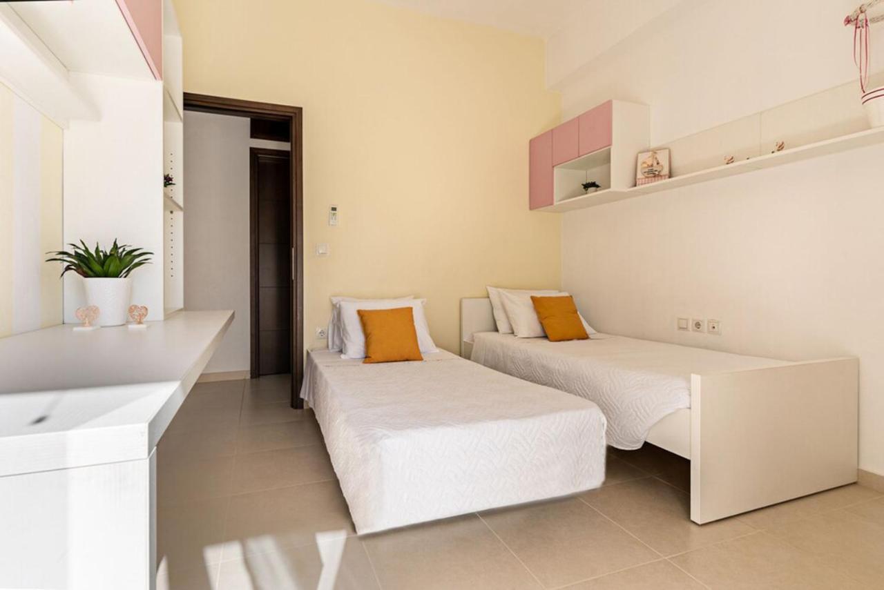 Villa Ellovos With Private Pool Rethymno Esterno foto