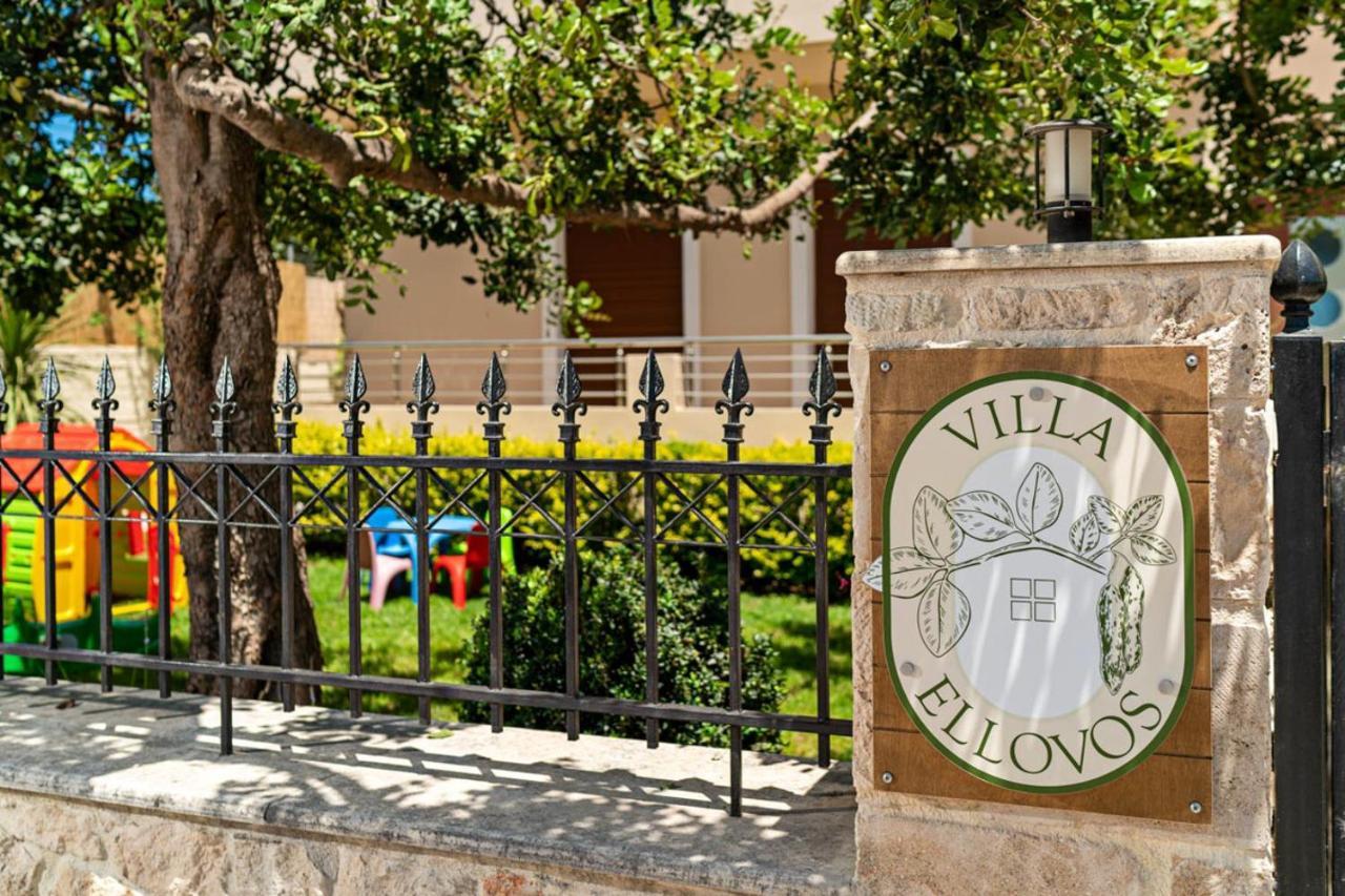 Villa Ellovos With Private Pool Rethymno Esterno foto
