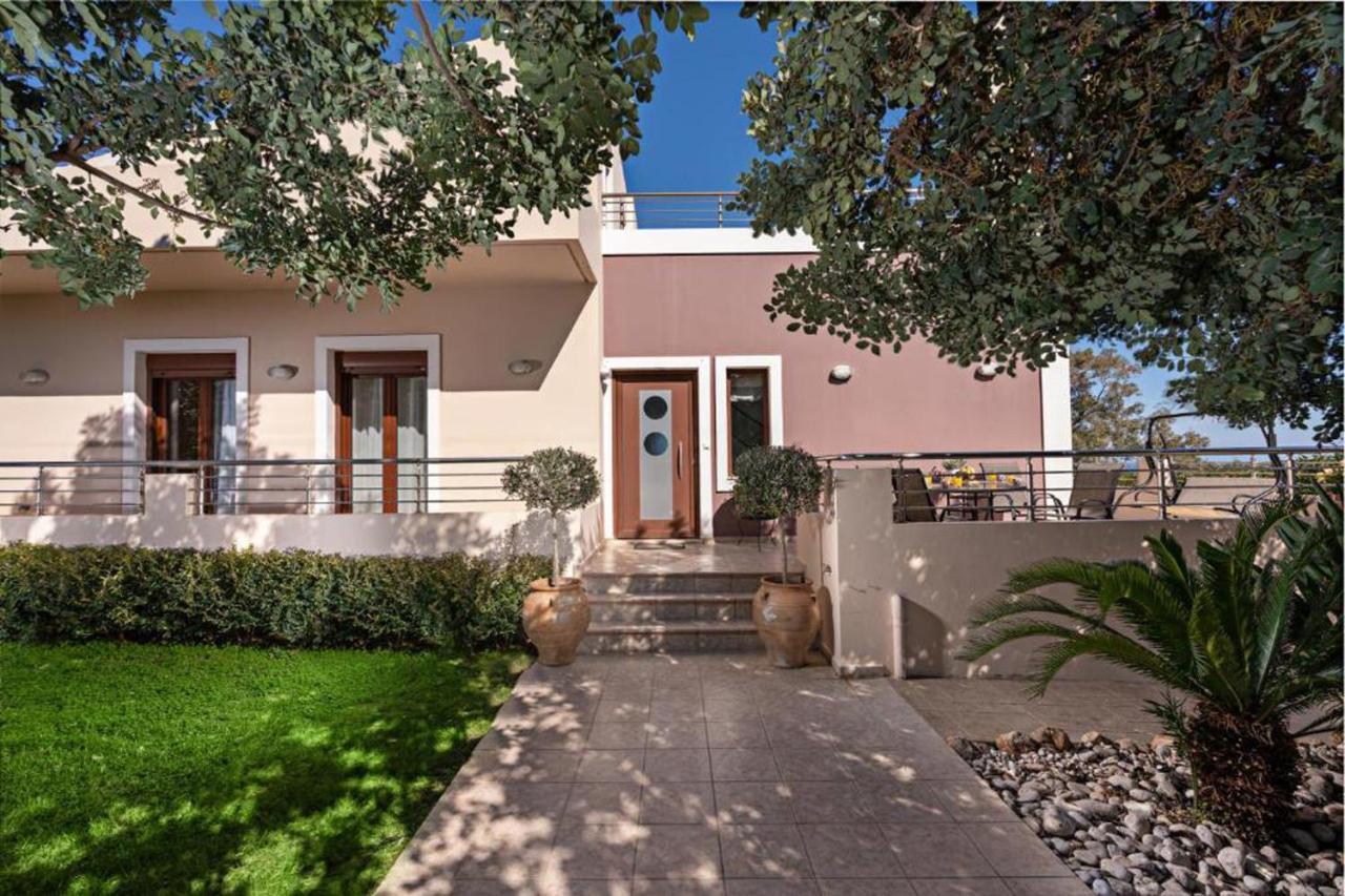 Villa Ellovos With Private Pool Rethymno Esterno foto