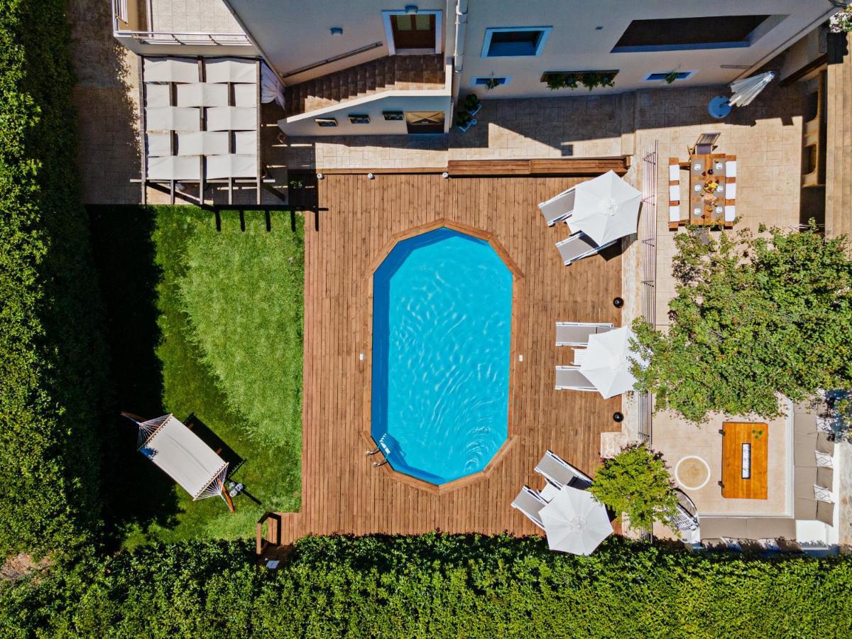 Villa Ellovos With Private Pool Rethymno Esterno foto